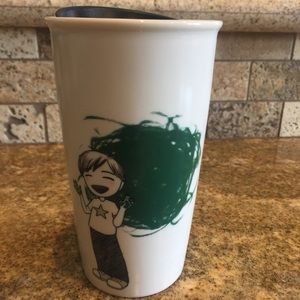 Starbucks 2015 Dot Collection 12oz Travel Mug☕️